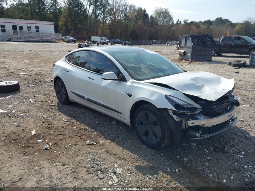 TESLA MODEL 3 REAR-WHEEL DRIVE