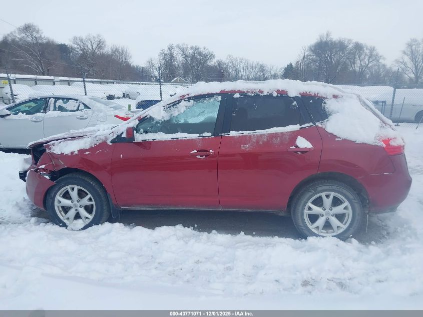 2008 Nissan Rogue Sl VIN: JN8AS58VX8W137309 Lot: 43771071