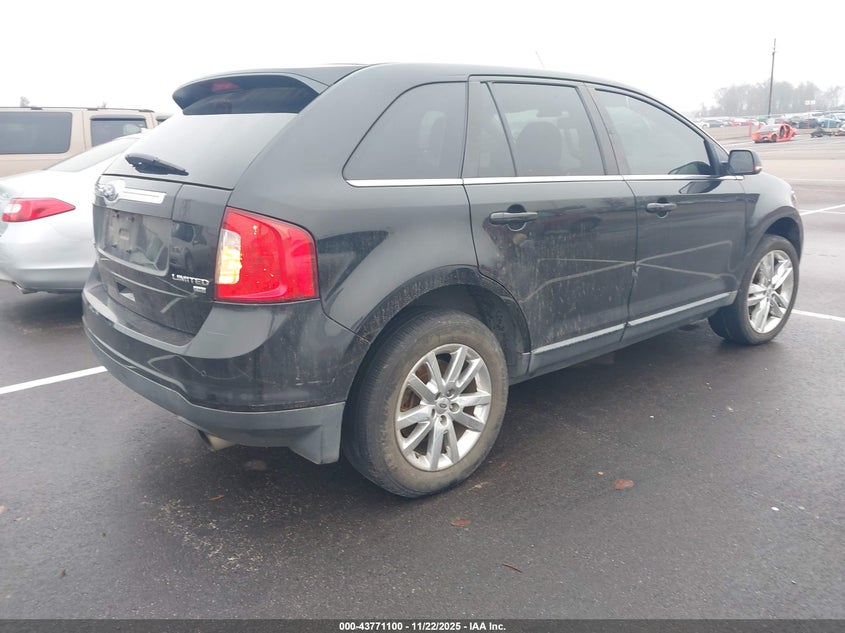 Vin: 2fmdk4kc6ebb59620, lot: 44266524, ford edge limited 20144