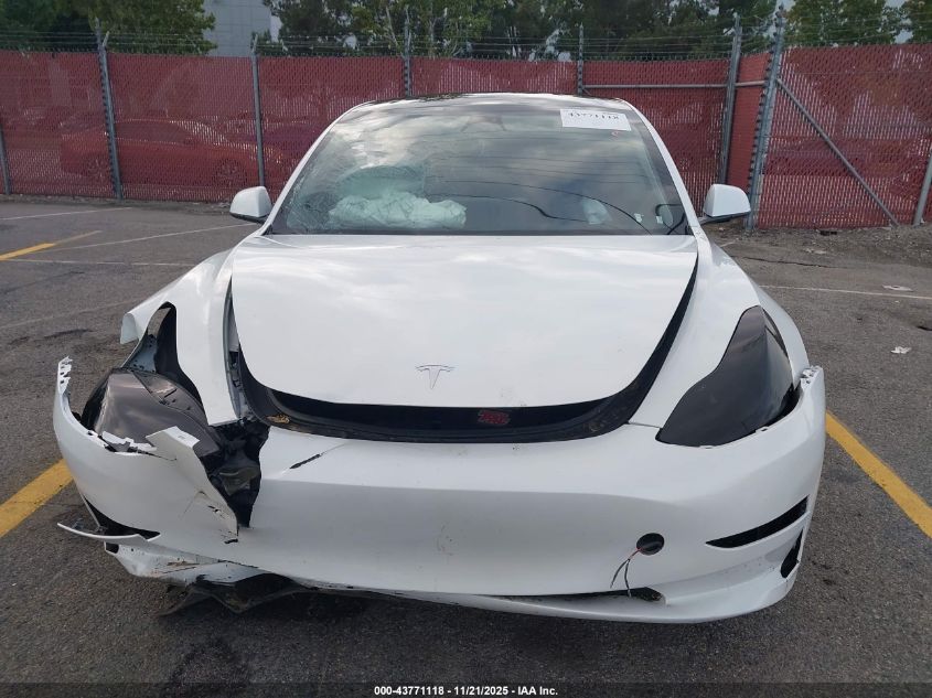 2023 Tesla Model 3 Rear-Wheel Drive VIN: 5YJ3E1EA2PF582748 Lot: 43771118