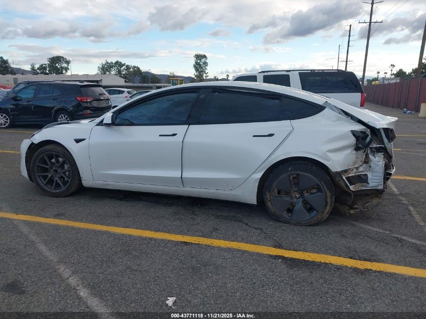 2023 Tesla Model 3 Rear-Wheel Drive VIN: 5YJ3E1EA2PF582748 Lot: 43771118