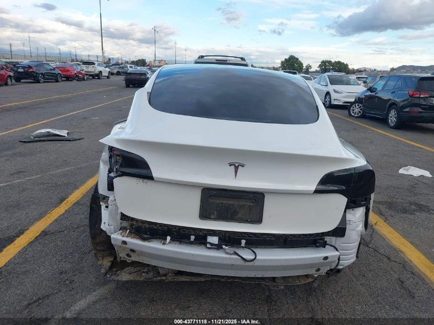 2023 Tesla Model 3 Rear-Wheel Drive VIN: 5YJ3E1EA2PF582748 Lot: 43771118