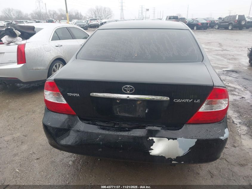 2004 Toyota Camry Le VIN: 4T1BE32K54U372633 Lot: 43771137
