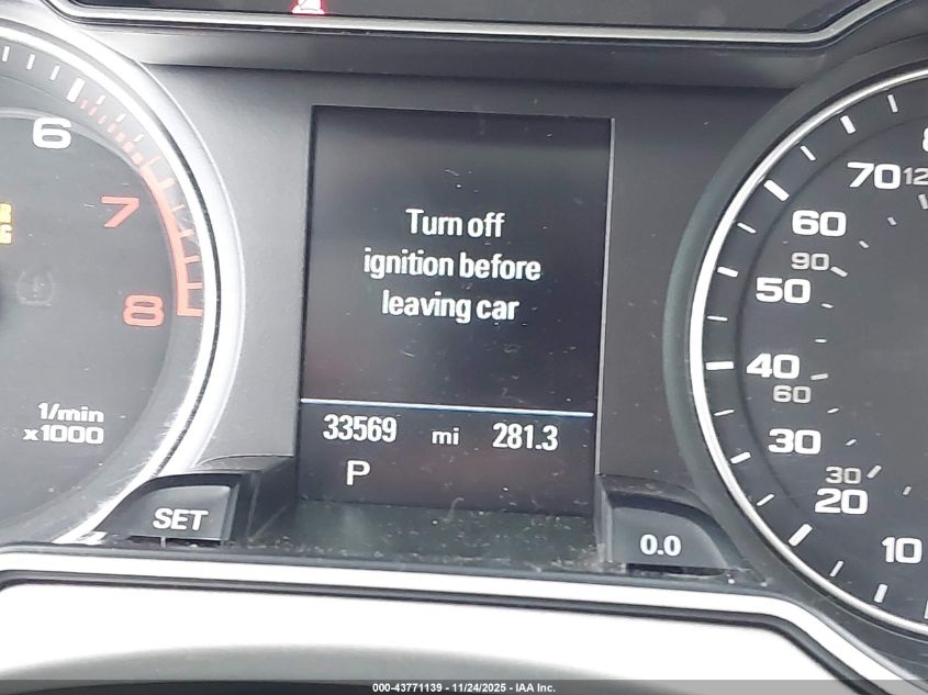 2016 Audi A4 2.0T Premium VIN: WAUFFAFL9GN008379 Lot: 43771139