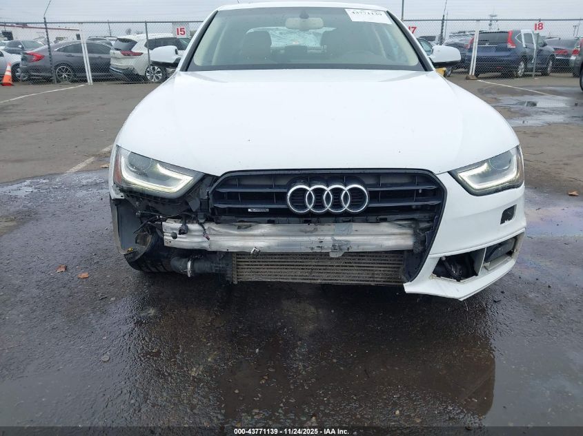 2016 Audi A4 2.0T Premium VIN: WAUFFAFL9GN008379 Lot: 43771139