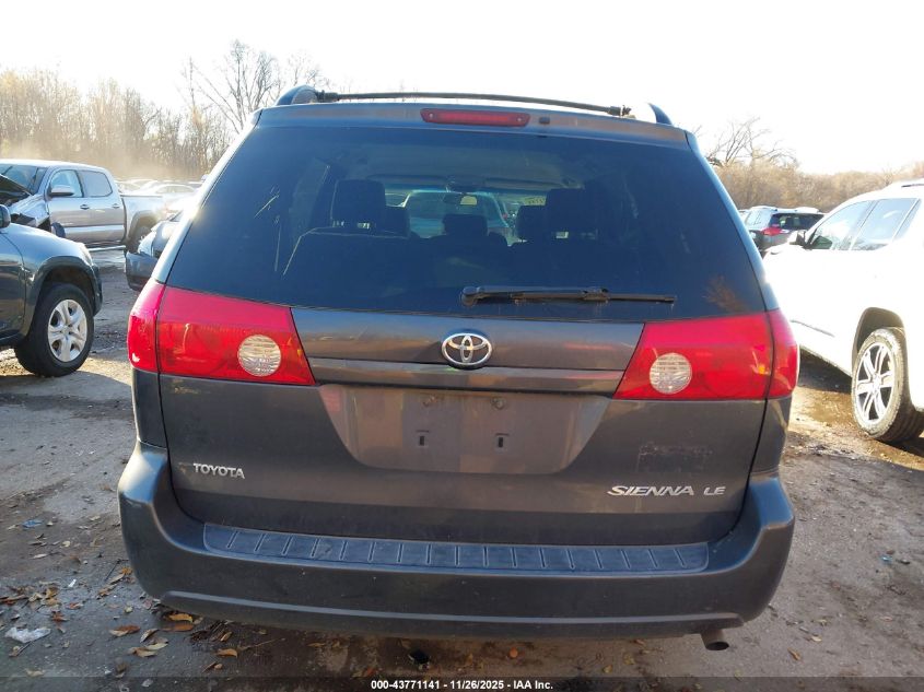 2008 Toyota Sienna Le VIN: 5TDZK23CX8S203232 Lot: 43771141