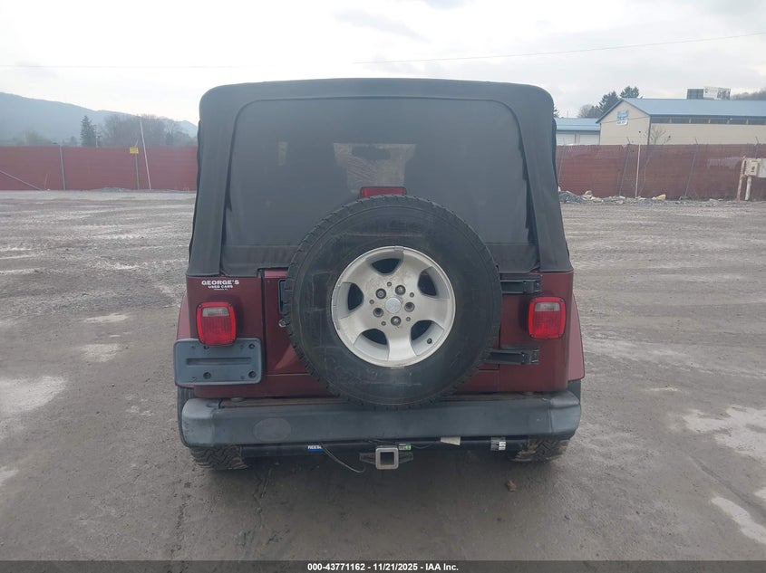 2003 Jeep Wrangler Sahara VIN: 1J4FA59SX3P326841 Lot: 43771162