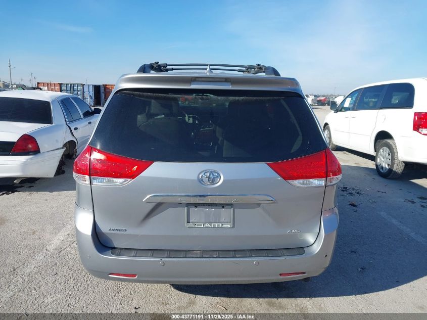 2013 Toyota Sienna Limited 7 Passenger VIN: 5TDDK3DCXDS051901 Lot: 43771191