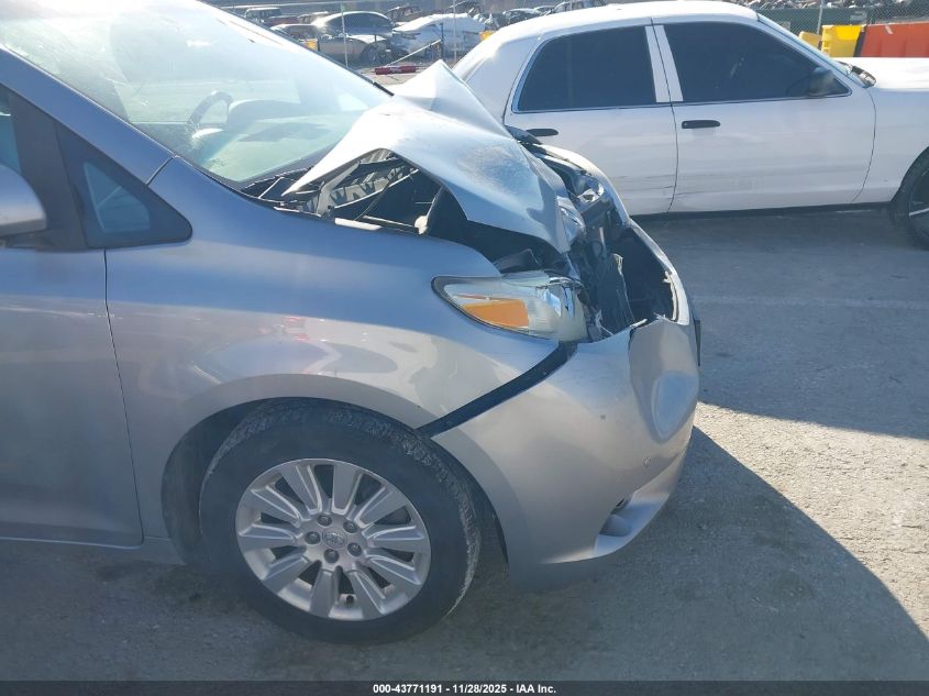 2013 Toyota Sienna Limited 7 Passenger VIN: 5TDDK3DCXDS051901 Lot: 43771191