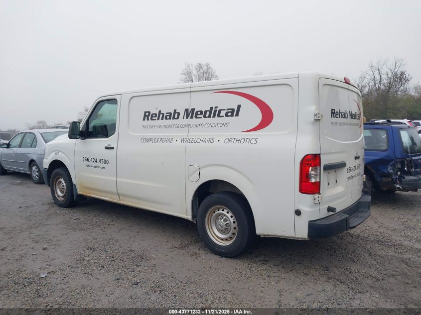 2016 Nissan Nv Cargo Nv1500 S V6 VIN: 1N6BF0KM5GN815036 Lot: 43771232