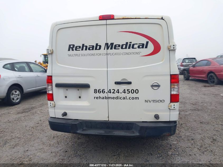 2016 Nissan Nv Cargo Nv1500 S V6 VIN: 1N6BF0KM5GN815036 Lot: 43771232