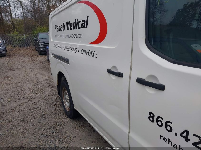 2016 Nissan Nv Cargo Nv1500 S V6 VIN: 1N6BF0KM5GN815036 Lot: 43771232