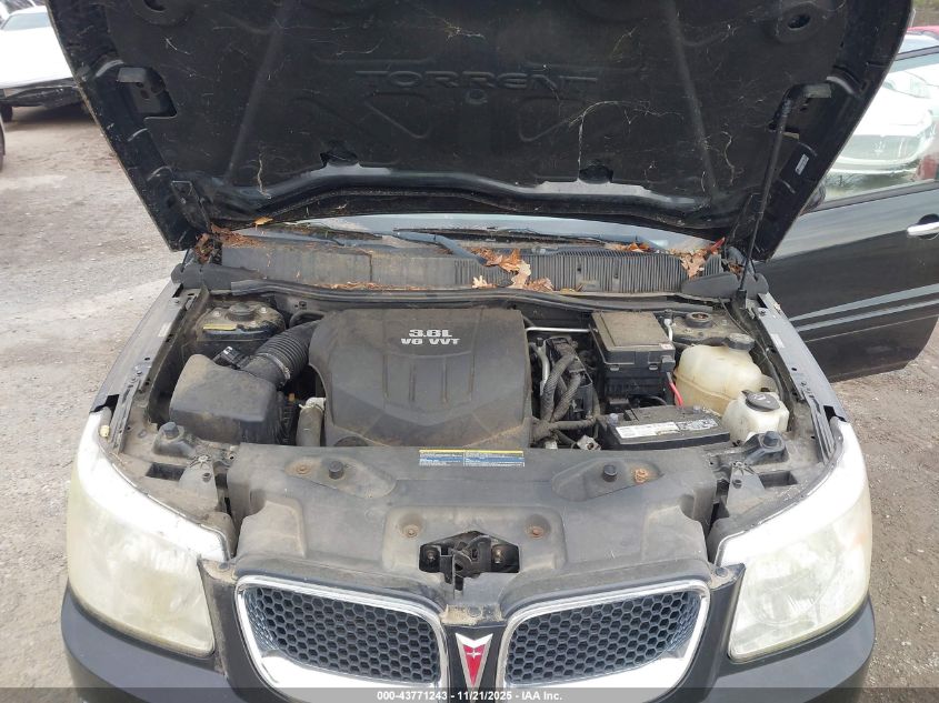 2009 Pontiac Torrent Gxp VIN: 2CKDL637696207865 Lot: 43771243