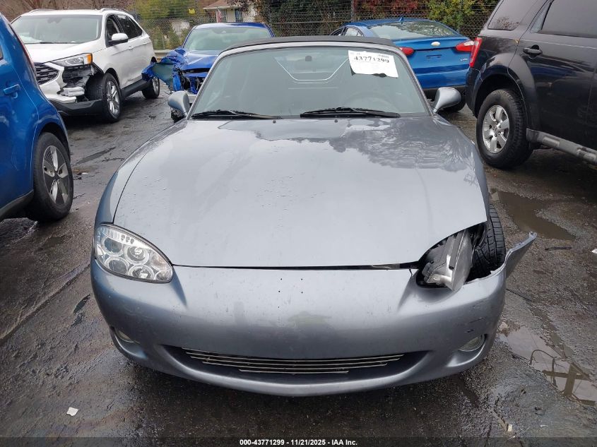 2002 Mazda Mx-5 Miata Cloth/Ls/Se VIN: JM1NB353320224726 Lot: 43771299