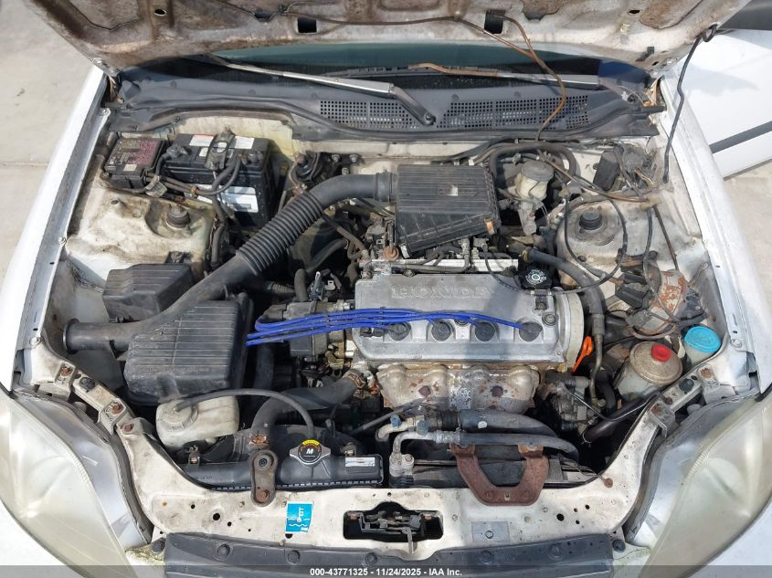 1999 Honda Civic Lx VIN: 1HGEJ6674XL050128 Lot: 43771325