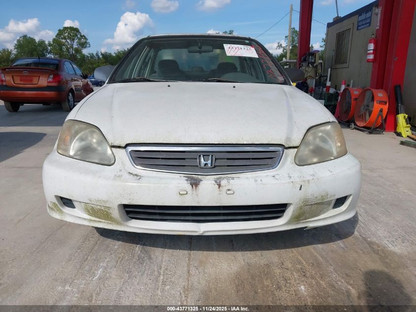 1999 Honda Civic Lx VIN: 1HGEJ6674XL050128 Lot: 43771325