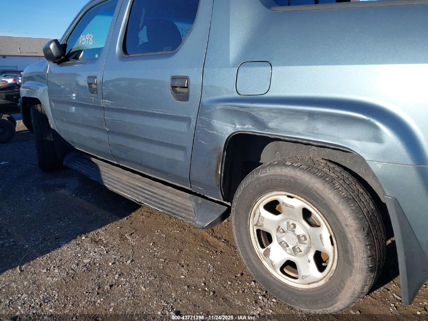 2006 Honda Ridgeline Rt VIN: 2HJYK16246H556758 Lot: 43771398