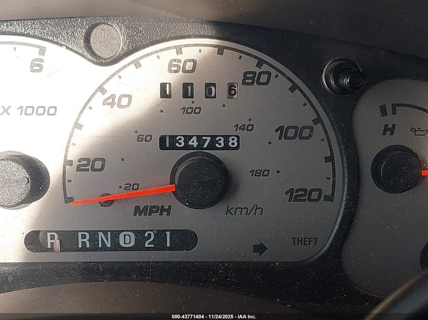 2003 Ford Ranger Edge/Tremor/Xl/Xlt VIN: 1FTYR14V73PB22824 Lot: 43771404