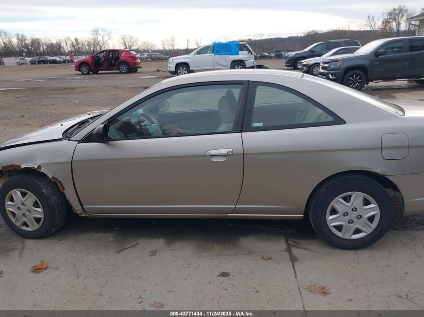 2003 Honda Civic Lx VIN: 1HGEM22563L007487 Lot: 43771434