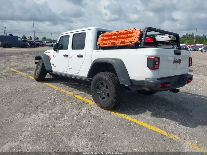 2021 JEEP GLADIATOR CABRIO 3.6L V-6 DOHC, VVT, 285HP