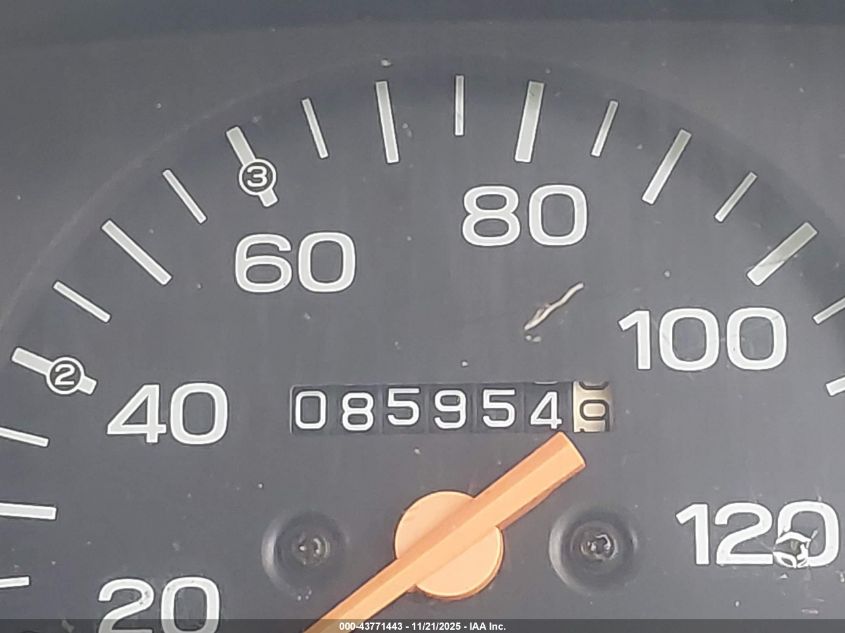 1997 Subaru Mt VIN: KS4344211 Lot: 43771443