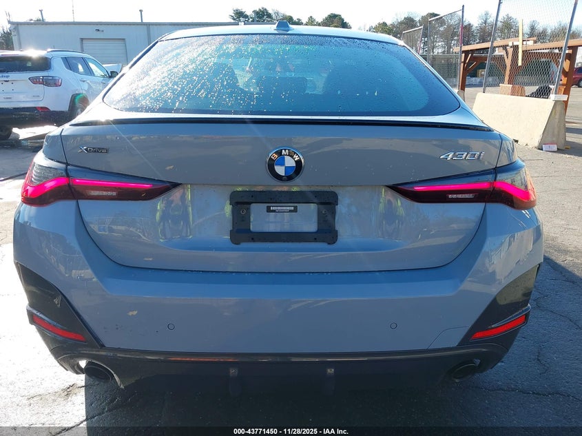 2023 BMW 430I Gran Coupe xDrive VIN: WBA73AV02PFP06444 Lot: 43771450