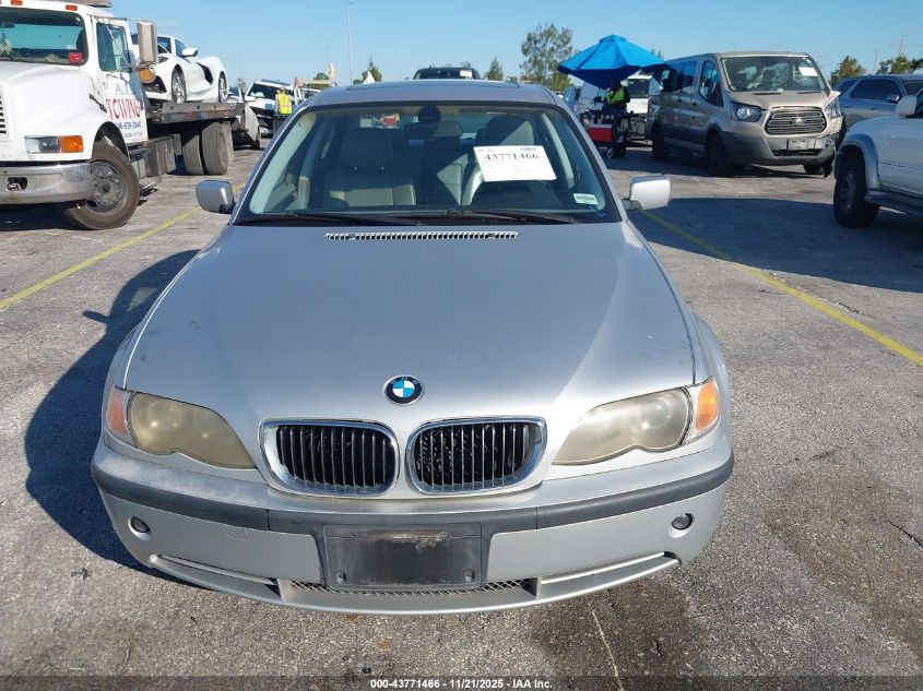 2003 BMW 330Xi VIN: WBAEW53433PG21857 Lot: 43771466