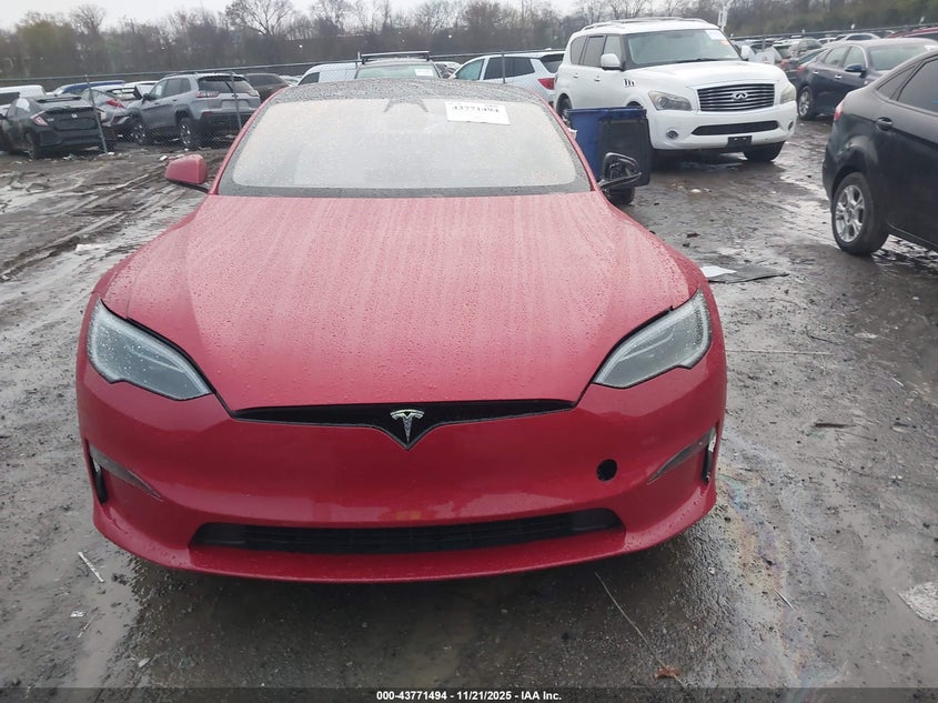 2022 Tesla Model S Dual Motor All-Wheel Drive VIN: 5YJSA1E59NF494027 Lot: 43771494