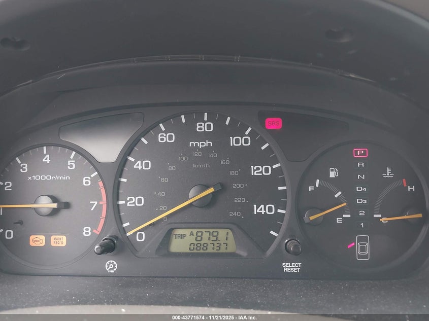 2001 Honda Accord 3.0 Lx VIN: 1HGCG16441A033329 Lot: 43771574