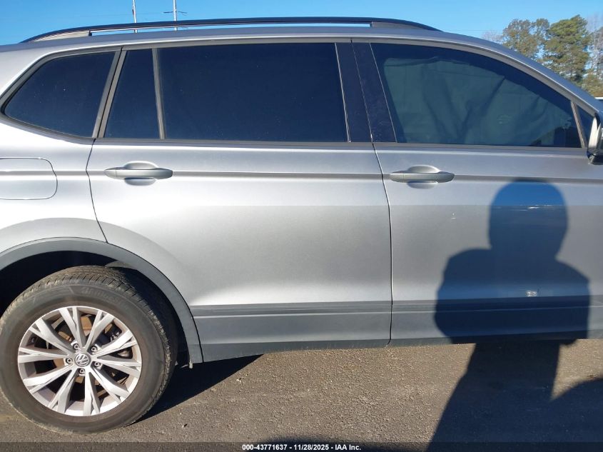 2020 Volkswagen Tiguan 2.0T S VIN: 3VV1B7AX3LM140050 Lot: 43771637