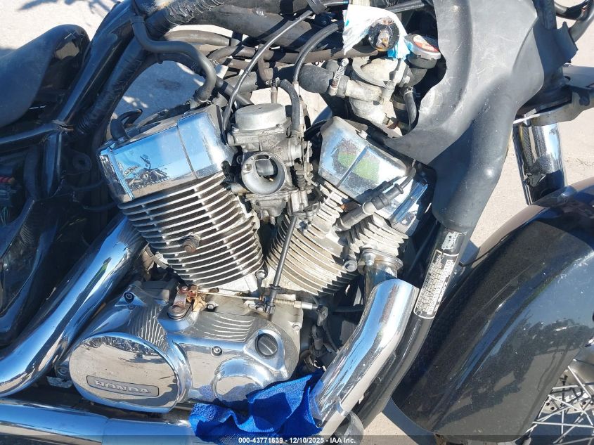 2007 Honda Vt750 VIN: JH2RC501X7M300160 Lot: 43771639