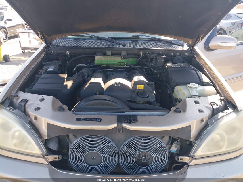 2003 Mercedes-Benz Ml 320 VIN: 4JGAB54E03A382686 Lot: 43771760