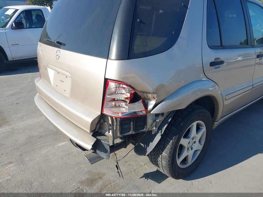 2003 Mercedes-Benz Ml 320 VIN: 4JGAB54E03A382686 Lot: 43771760