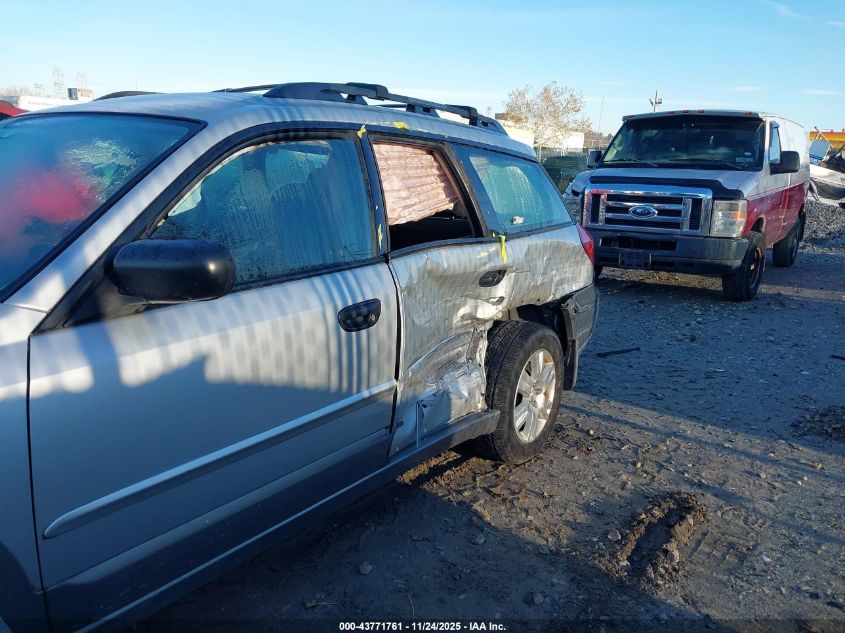 2005 Subaru Outback 2.5I VIN: 4S4BP61CX57383374 Lot: 43771761