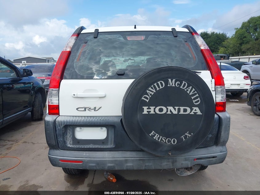 2006 Honda Cr-V Lx VIN: JHLRD68546C005047 Lot: 43771766