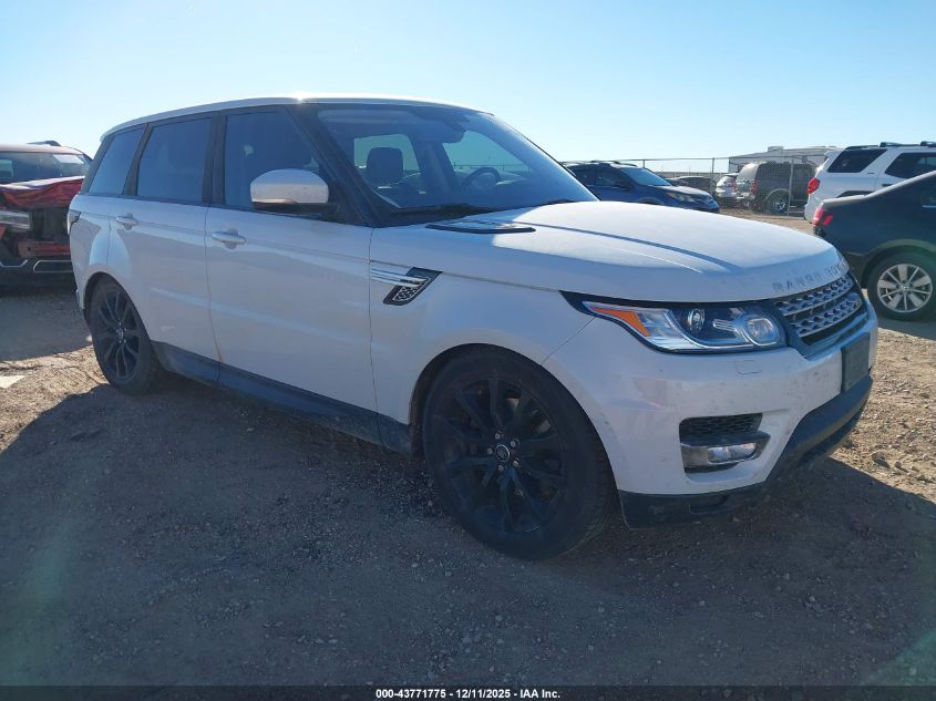 LAND ROVER RANGE ROVER SPORT 3.0L V6 SUPERCHARGED HSE