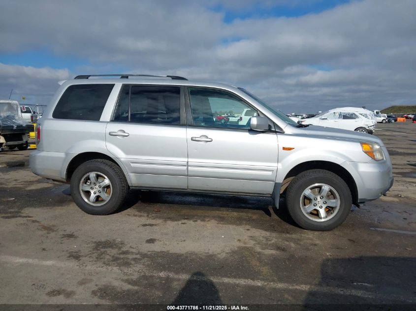 2008 Honda Pilot Ex VIN: 5FNYF18448B030811 Lot: 43771786