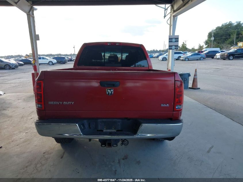2006 Dodge Ram 2500 Slt VIN: 3D7KR29C76G193765 Lot: 43771847