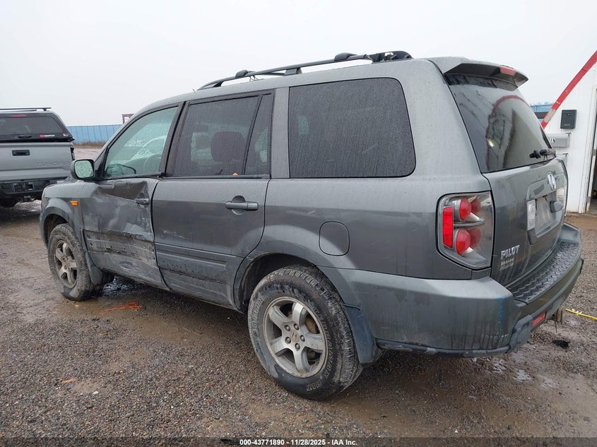 2007 Honda Pilot Ex-L VIN: 5FNYF18747B018103 Lot: 43771890