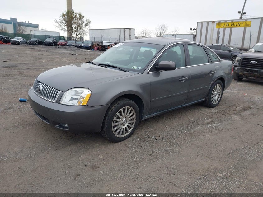 1MEFM43185G619419 2005 MERCURY MONTEGO photo no. 2