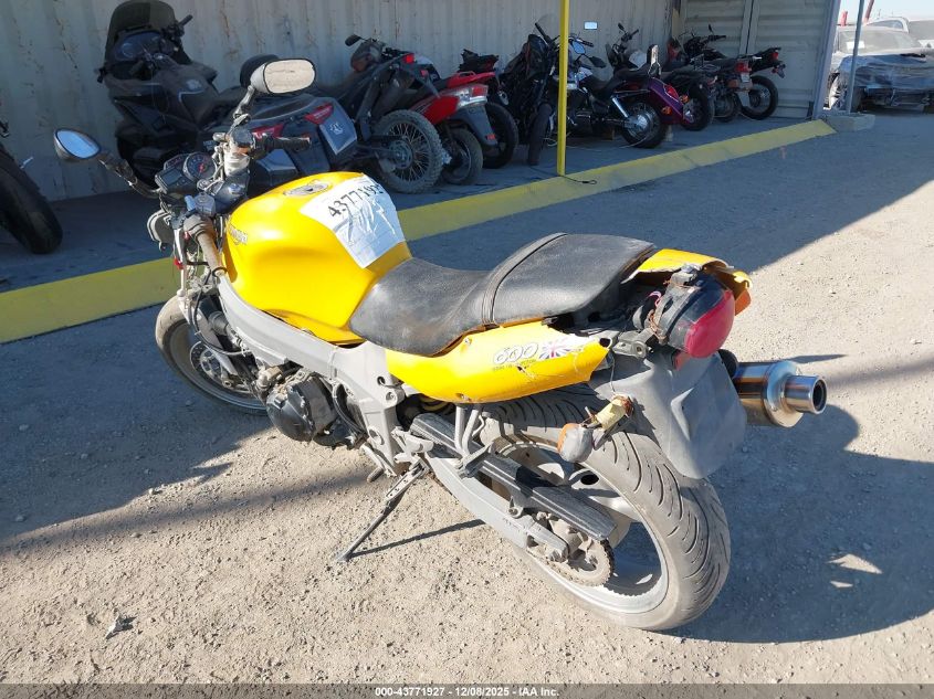 2001 Triumph Motorcycle Tt600