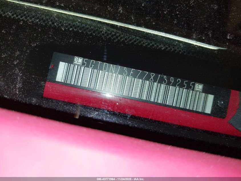 2007 Hummer H3 Suv VIN: 5GTDN13E778139255 Lot: 43771964