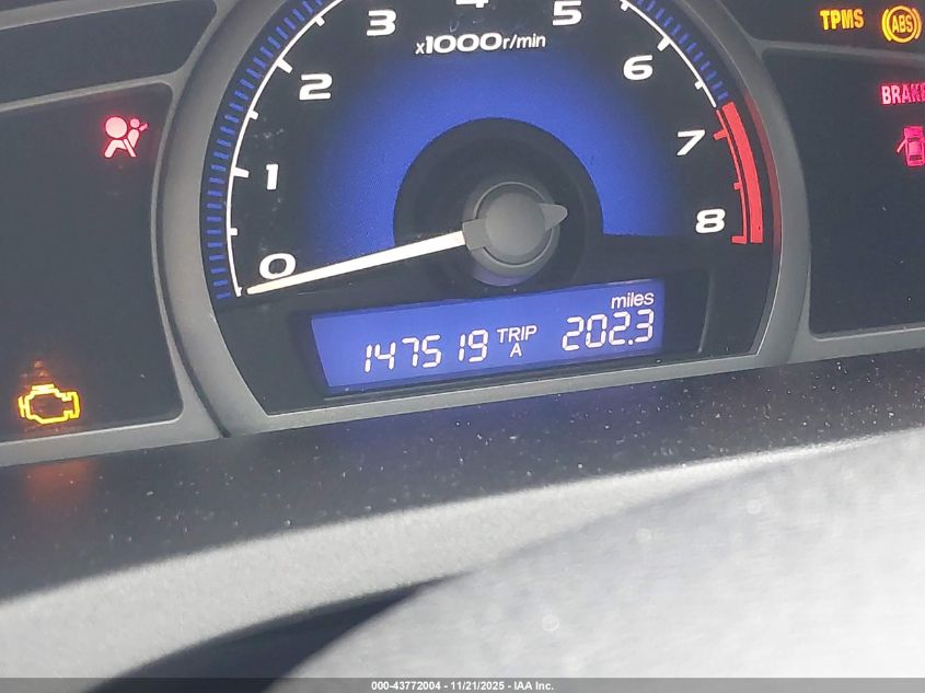 2008 Honda Civic Ex VIN: 2HGFG11818H540563 Lot: 43772004