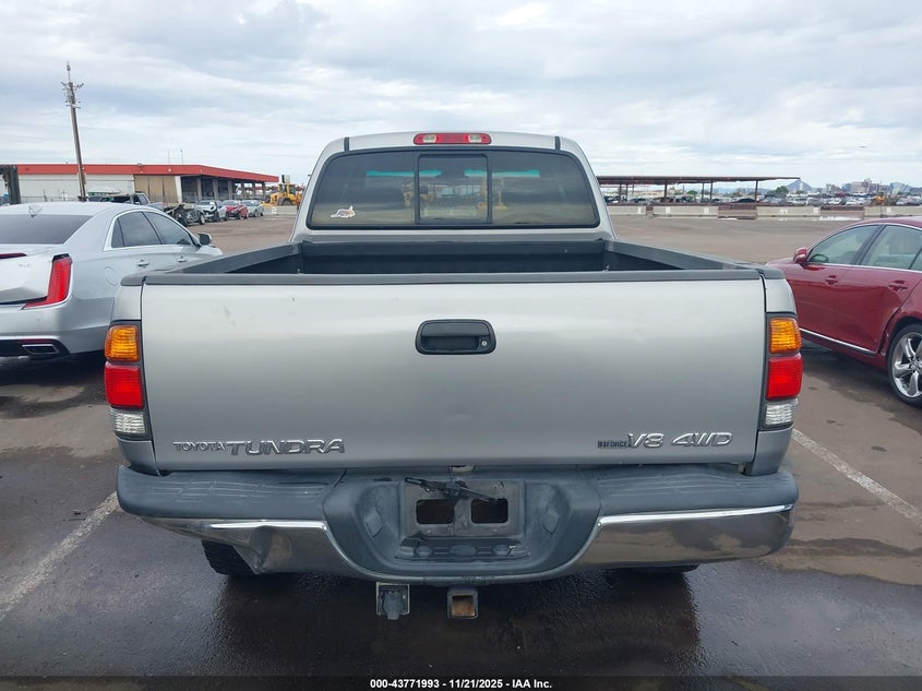 2002 Toyota Tundra Sr5 V8 VIN: 5TBBT44122S272858 Lot: 43771993