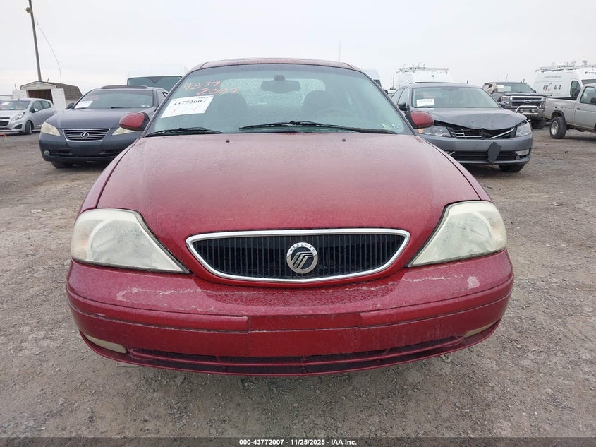 2002 Mercury Sable Ls Premium VIN: 1MEFM55S42G655390 Lot: 43772007