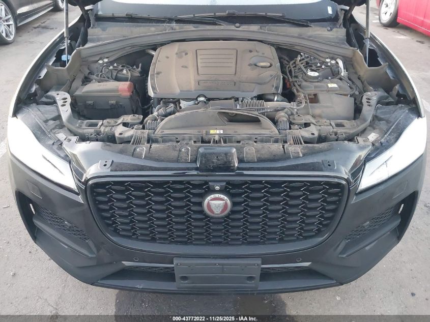 2021 Jaguar F-Pace S P250 Awd Automatic VIN: SADCJ2EX7MA674906 Lot: 43772022