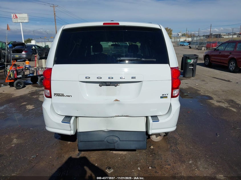 2016 Dodge Grand Caravan Sxt VIN: 2C4RDGCG8GR318462 Lot: 43772037