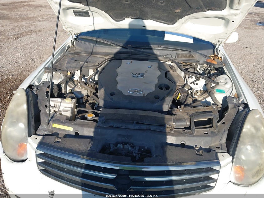 2006 Infiniti G35 VIN: JNKCV51E26M503843 Lot: 43772069