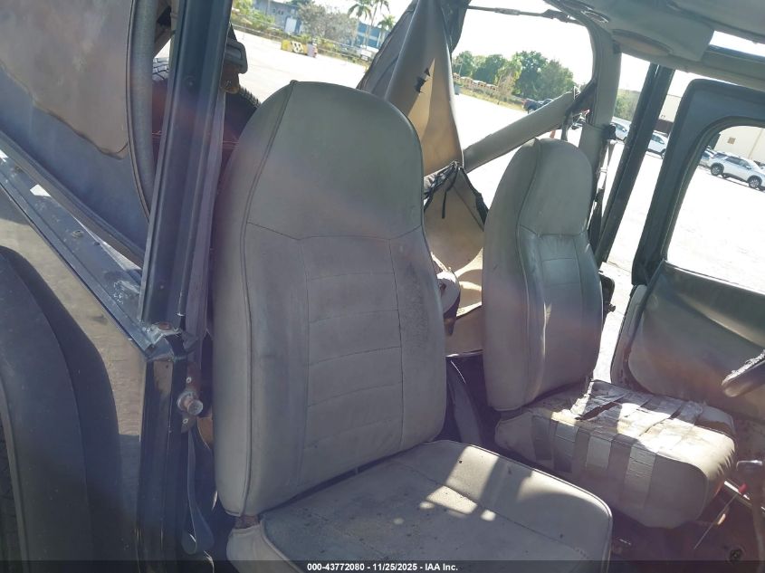 1990 Jeep Wrangler / Yj S VIN: 2J4FY19E9LJ529229 Lot: 43772080