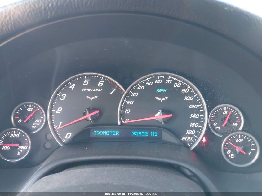 2007 Chevrolet Corvette VIN: 1G1YY26U575110324 Lot: 43772108